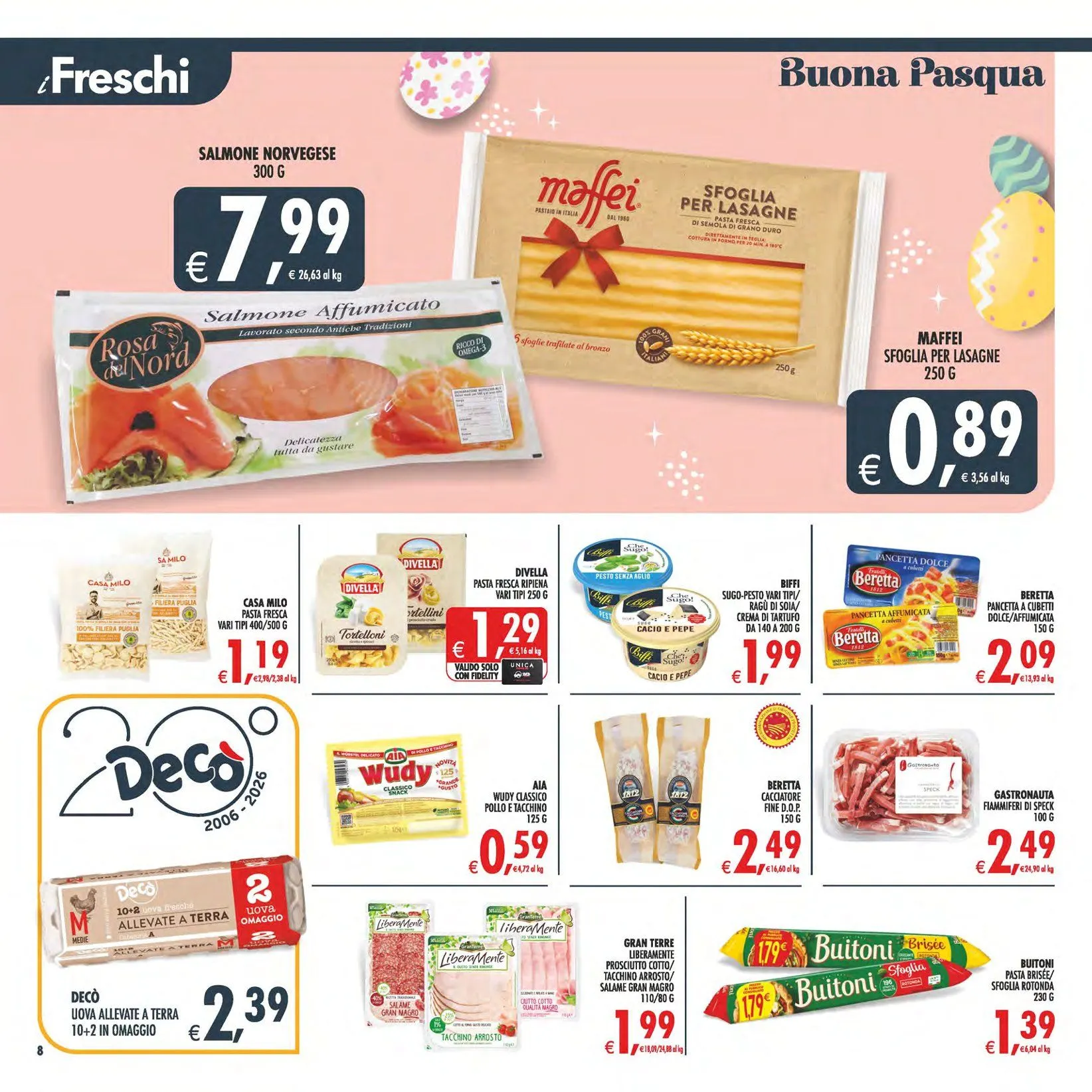 Volantini Deco Maxistore da 27 marzo a 7 aprile di 2026 - Pagina del volantino 8
