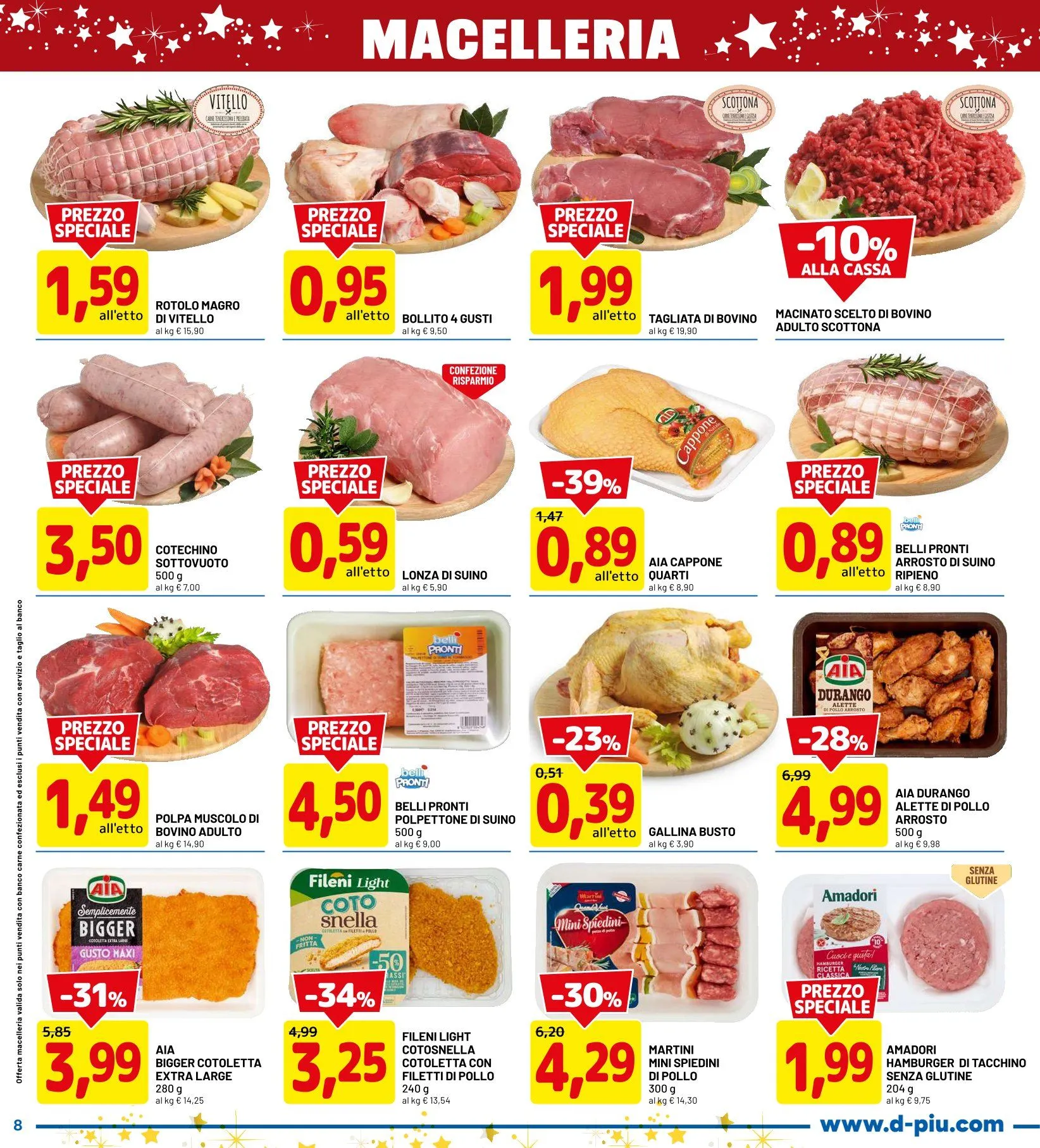  D Più Volantino da 11 dicembre a 21 dicembre di 2025 - Pagina del volantino 8