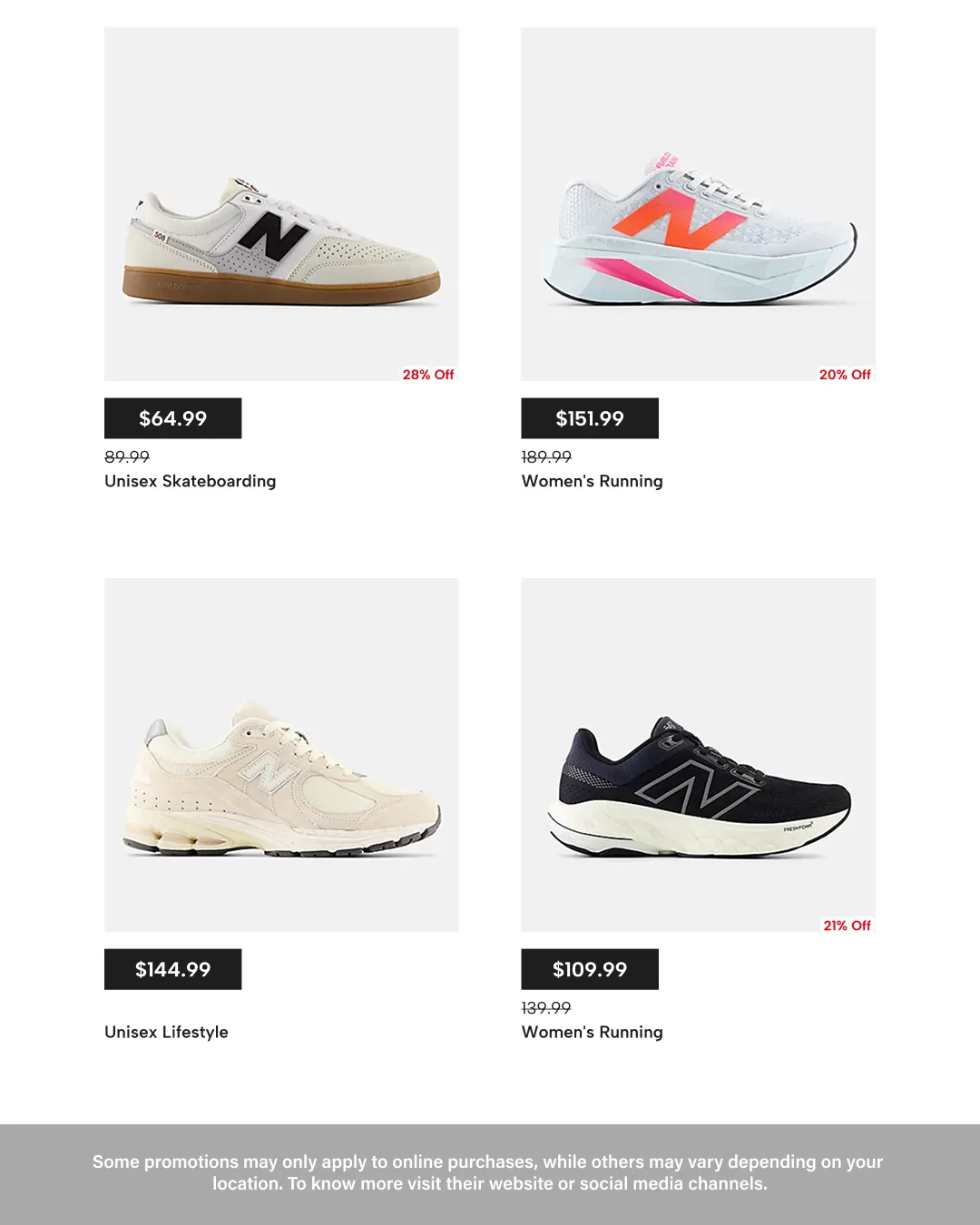 Weekly ad  New Balance Sales from March 27 to April 15 2026 - Page 8