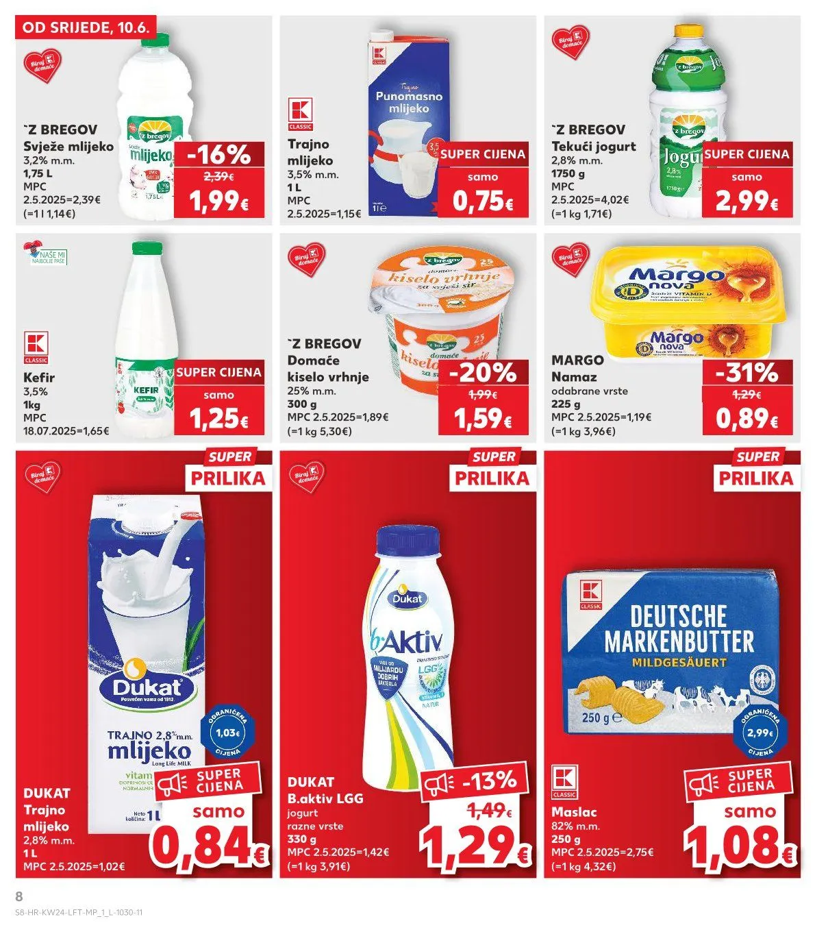 Katalog Kaufland od 10. lipnja do 16. lipnja 2026. - Pregled Stranica 8