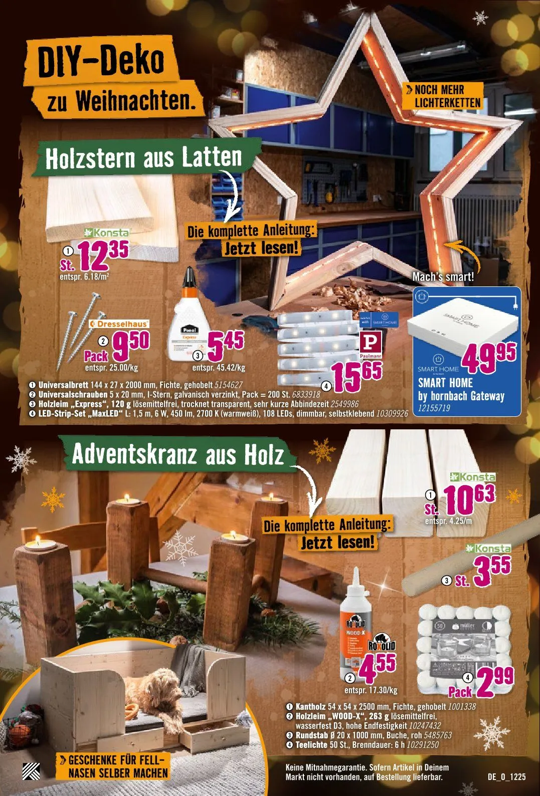 Hornbach Prospekte von 1. Dezember bis 31. Dezember 2025 - Prospekt seite 8