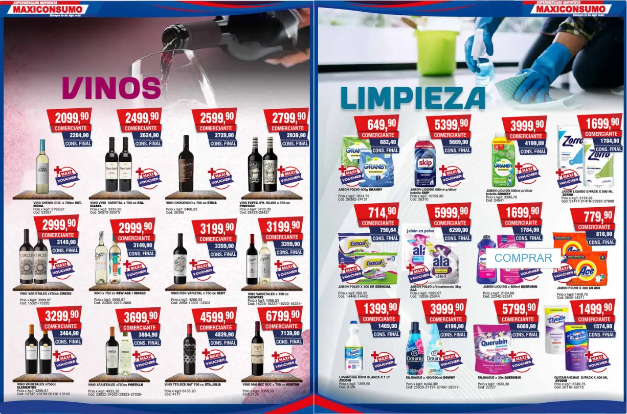 Ofertas de  Ofertas Maxiconsumo 8 de septiembre al 15 de septiembre 2025 - Página 8 del catálogo