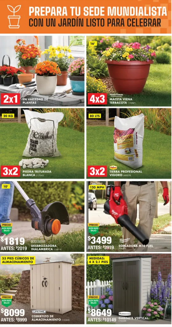 Catálogo de The Home Depot Ofertas 26 de marzo al 12 de abril 2026 - Pagina 8