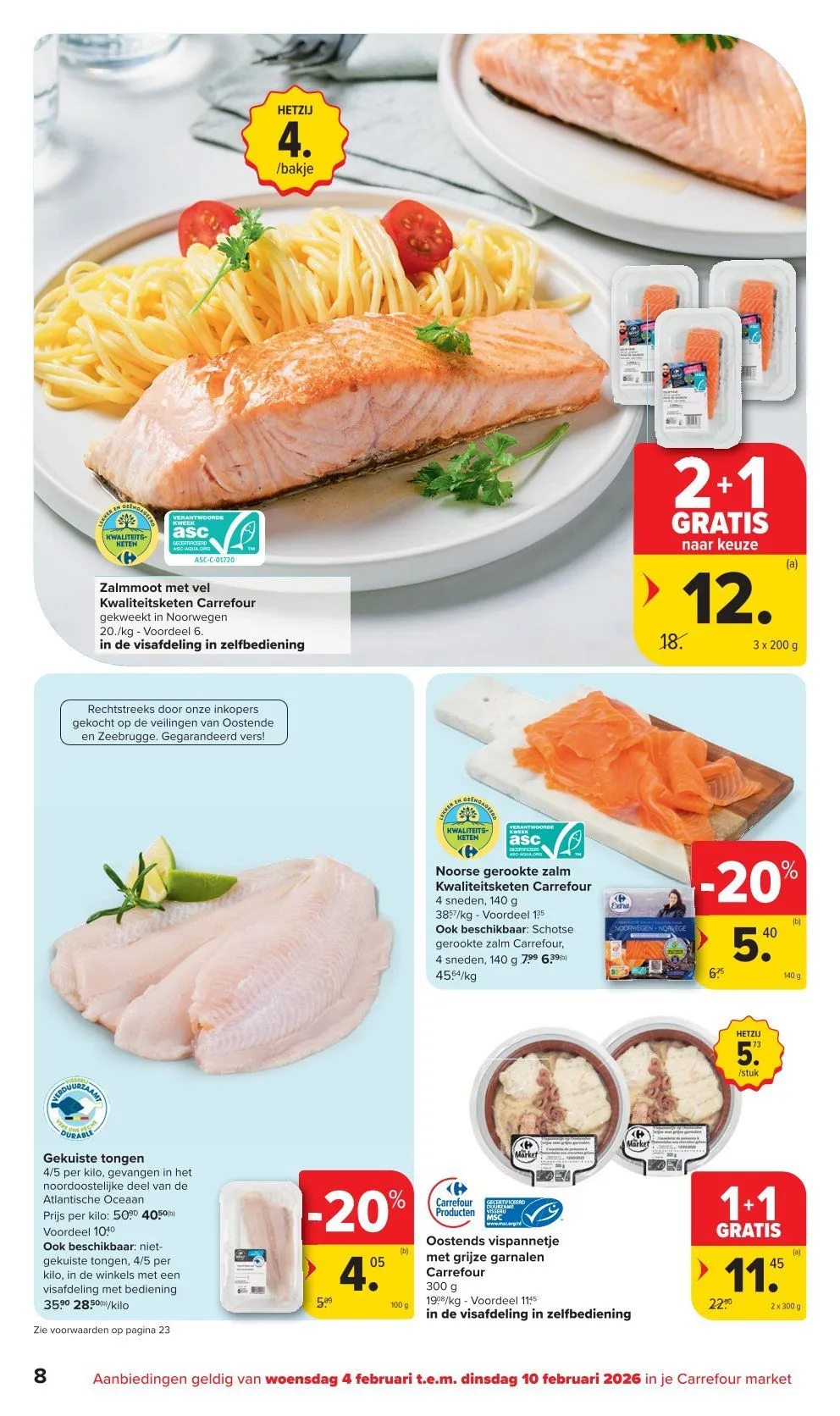 Carrefour folder van 4 februari tot 10 februari 2026 - folder pagina 8