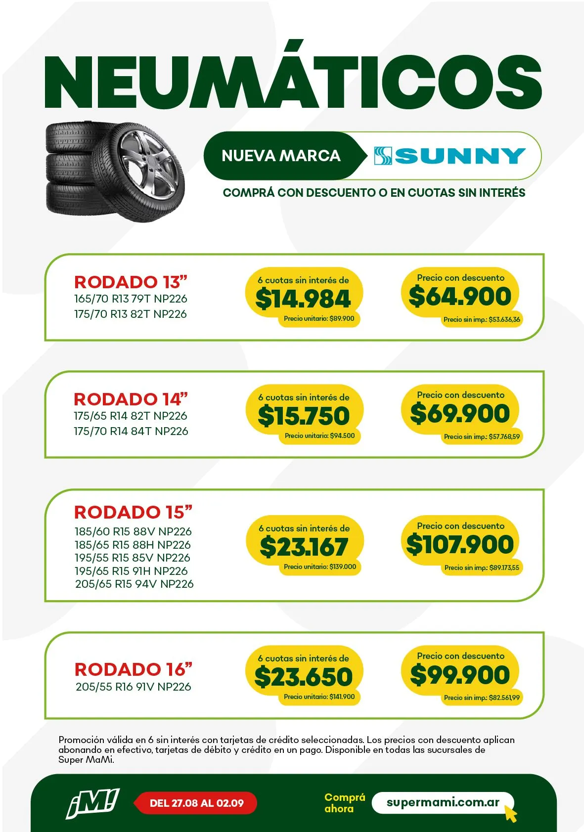 Ofertas de Ofertas Super Mami 28 de agosto al 2 de septiembre 2025 - Página 7 del catálogo