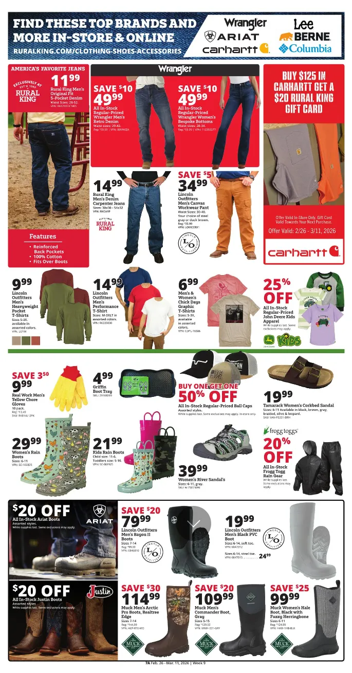 Weekly ad Rural King Sales from February 26 to March 11 2026 - Page 8