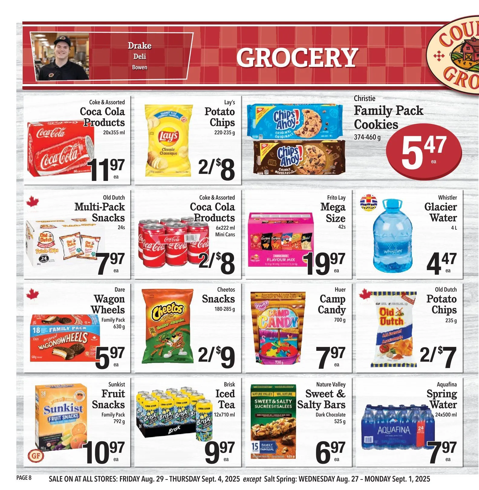 Country Grocer Sales from September 4 to September 10 2025 - flyer page 8