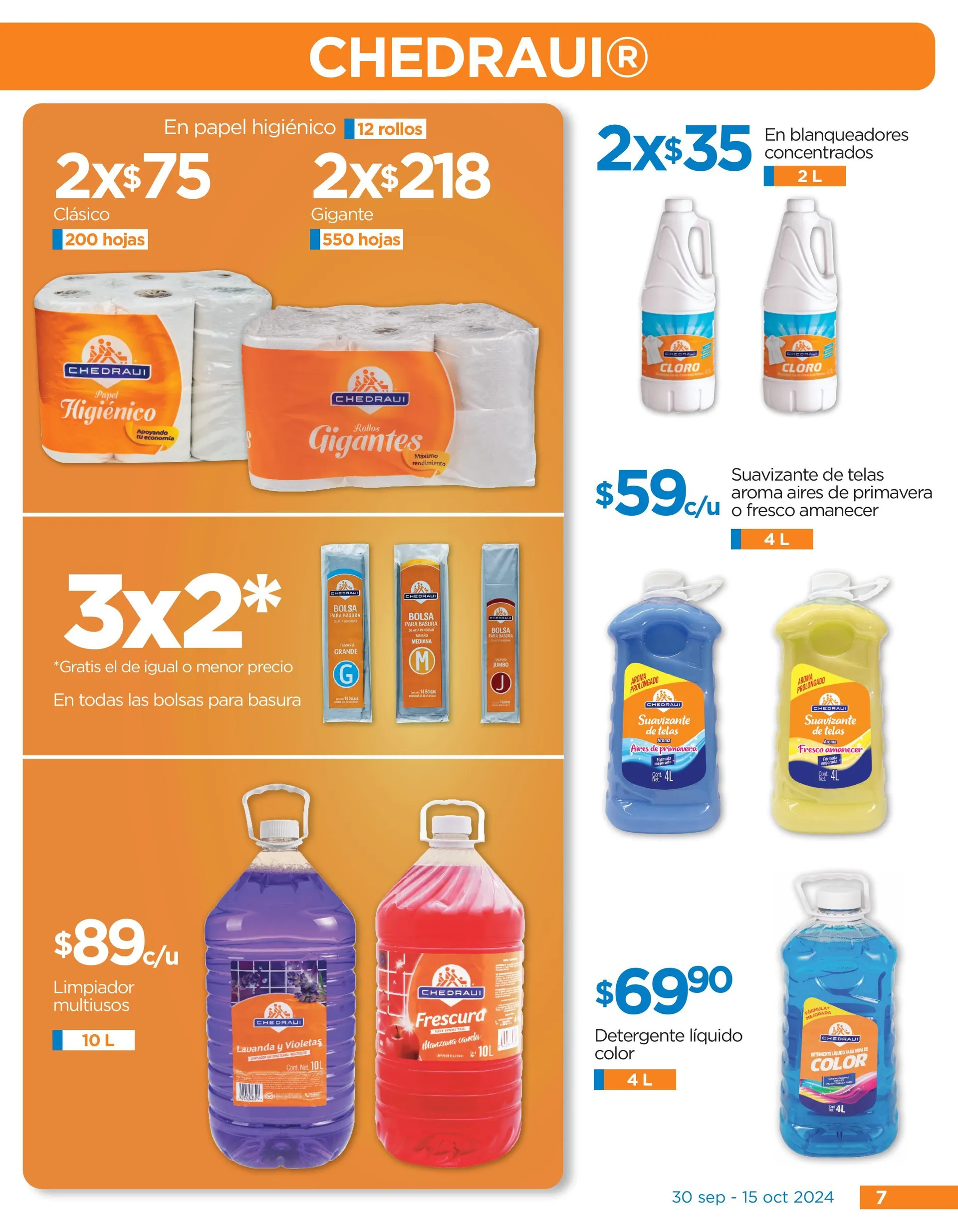 Catálogo de Últimas ofertas en marcas de Chedraui 30 de septiembre al 15 de octubre 2024 - Pagina 7