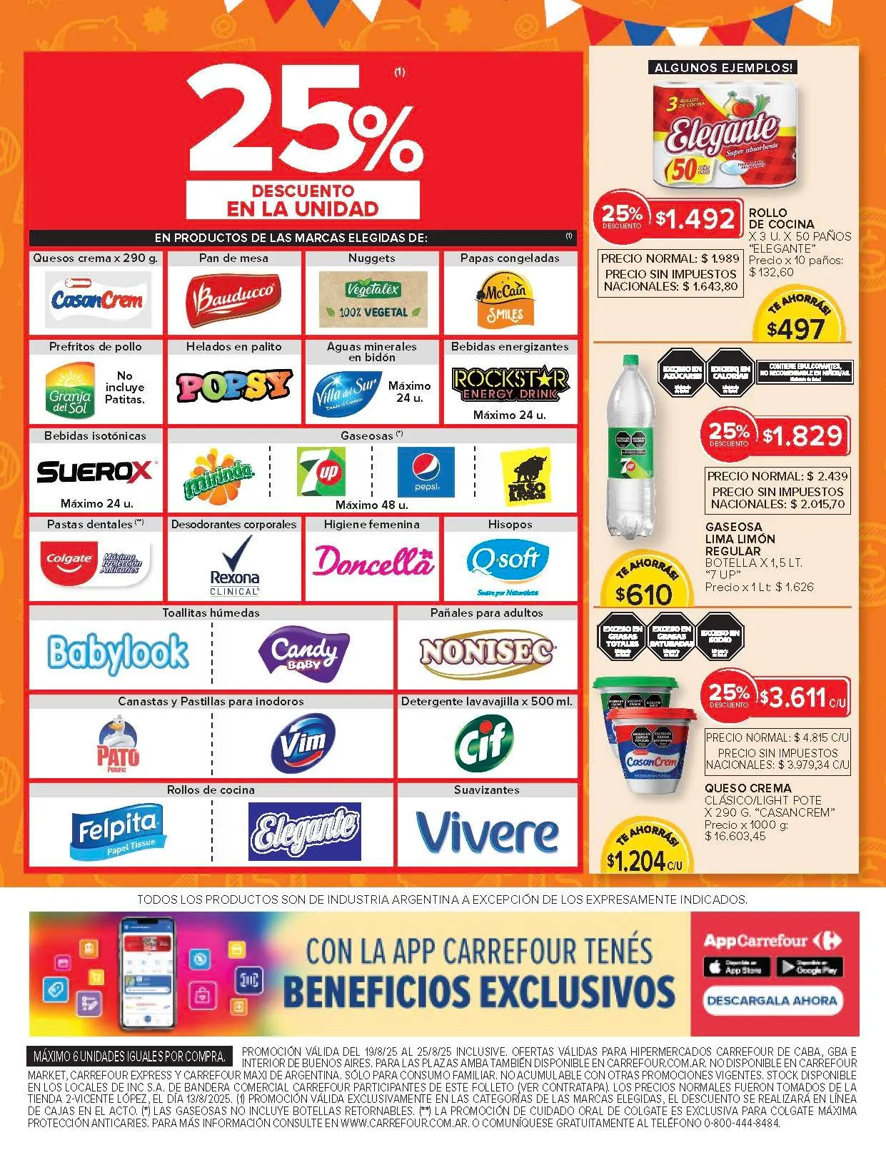 Ofertas de Ofertas Carrefour 19 de agosto al 26 de agosto 2025 - Página 7 del catálogo