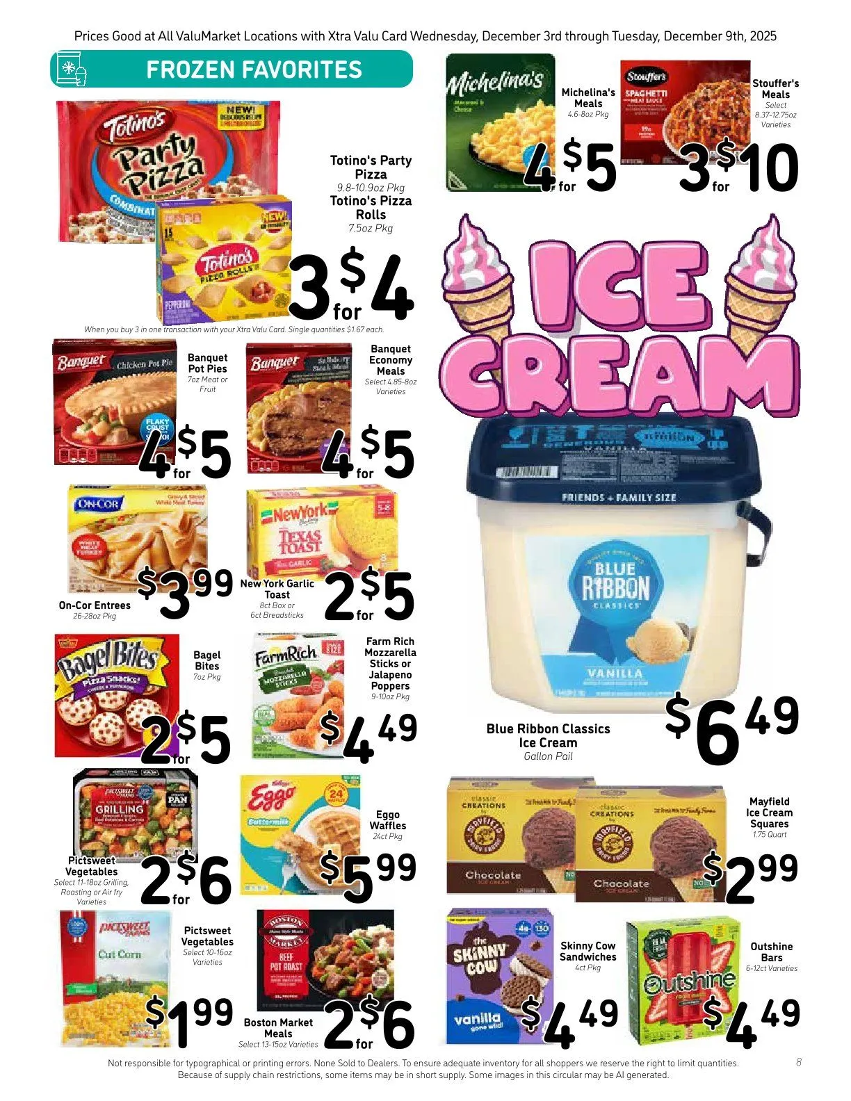 Weekly ad ValuMarket Sales from December 3 to December 9 2025 - Page 8