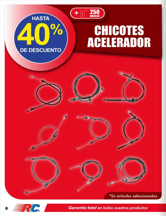 Catálogo de Refaccionaria California Ofertas 1 de diciembre al 31 de diciembre 2025 - Pagina 8