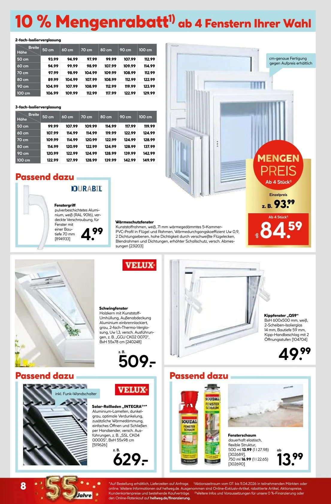 Hellweg Angebote von 7. April bis 11. April 2026 - Prospekt seite 8