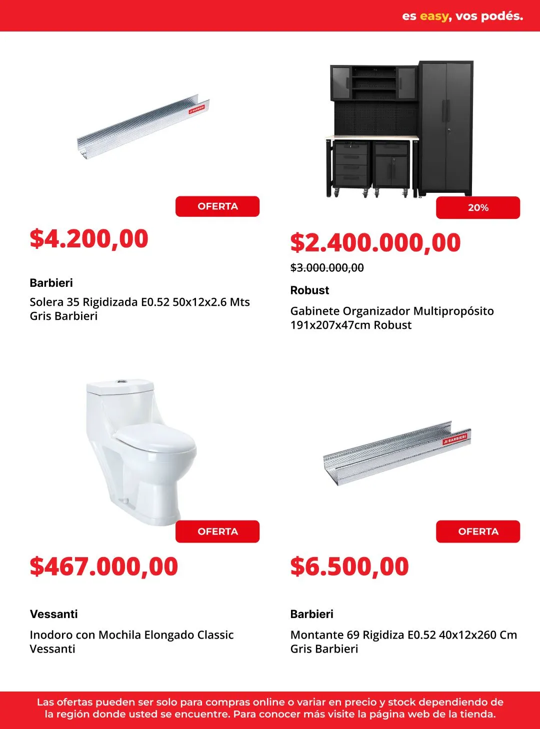 Ofertas de  Easy Ofertas 23 de junio al 7 de julio 2026 - Página 7 del catálogo