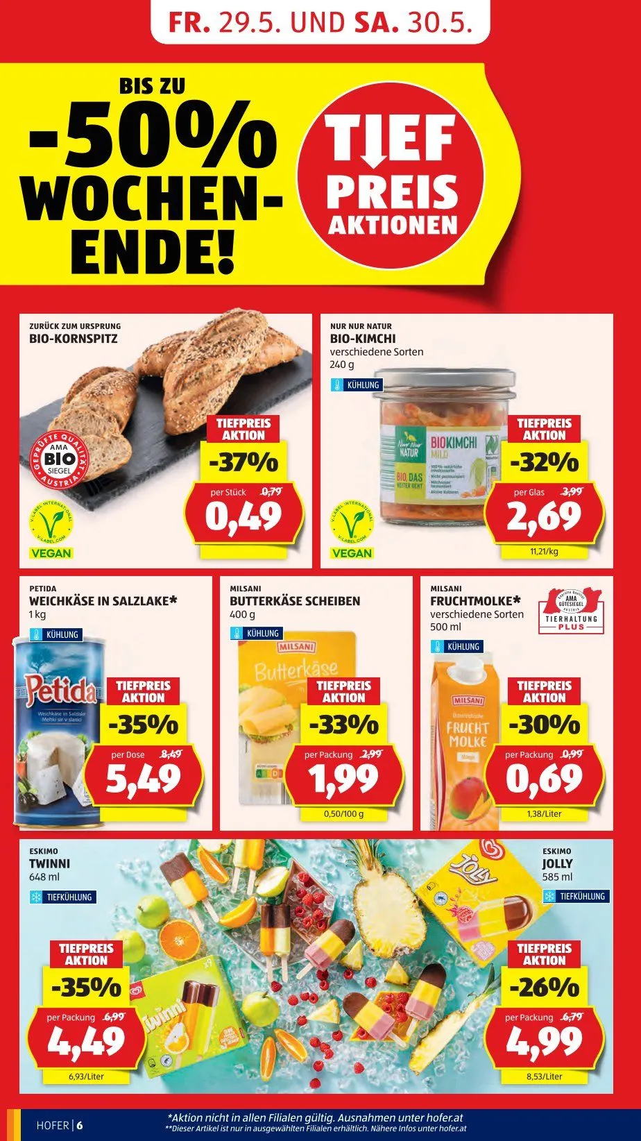 Hofer Prospekte von 29. Mai bis 3. Juni 2026 - Flugblätt seite 8