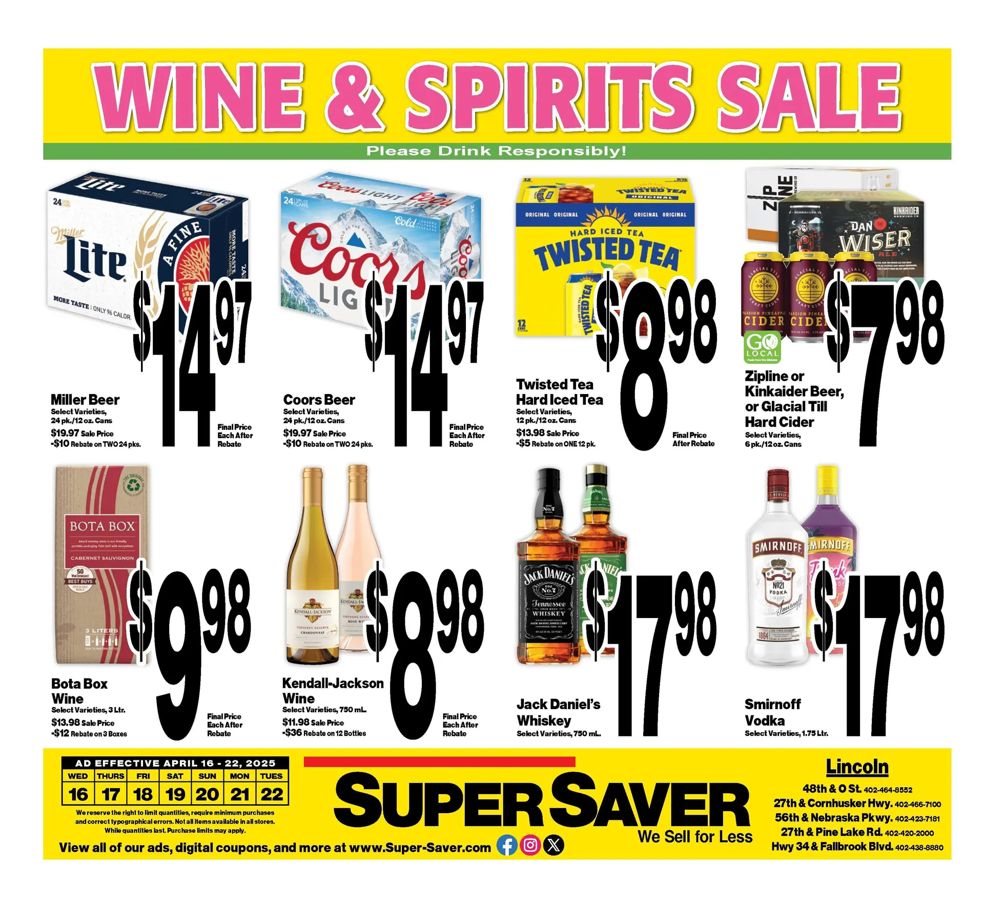 Weekly ad Super Saver Deals from April 16 to April 22 2025 - Page 8
