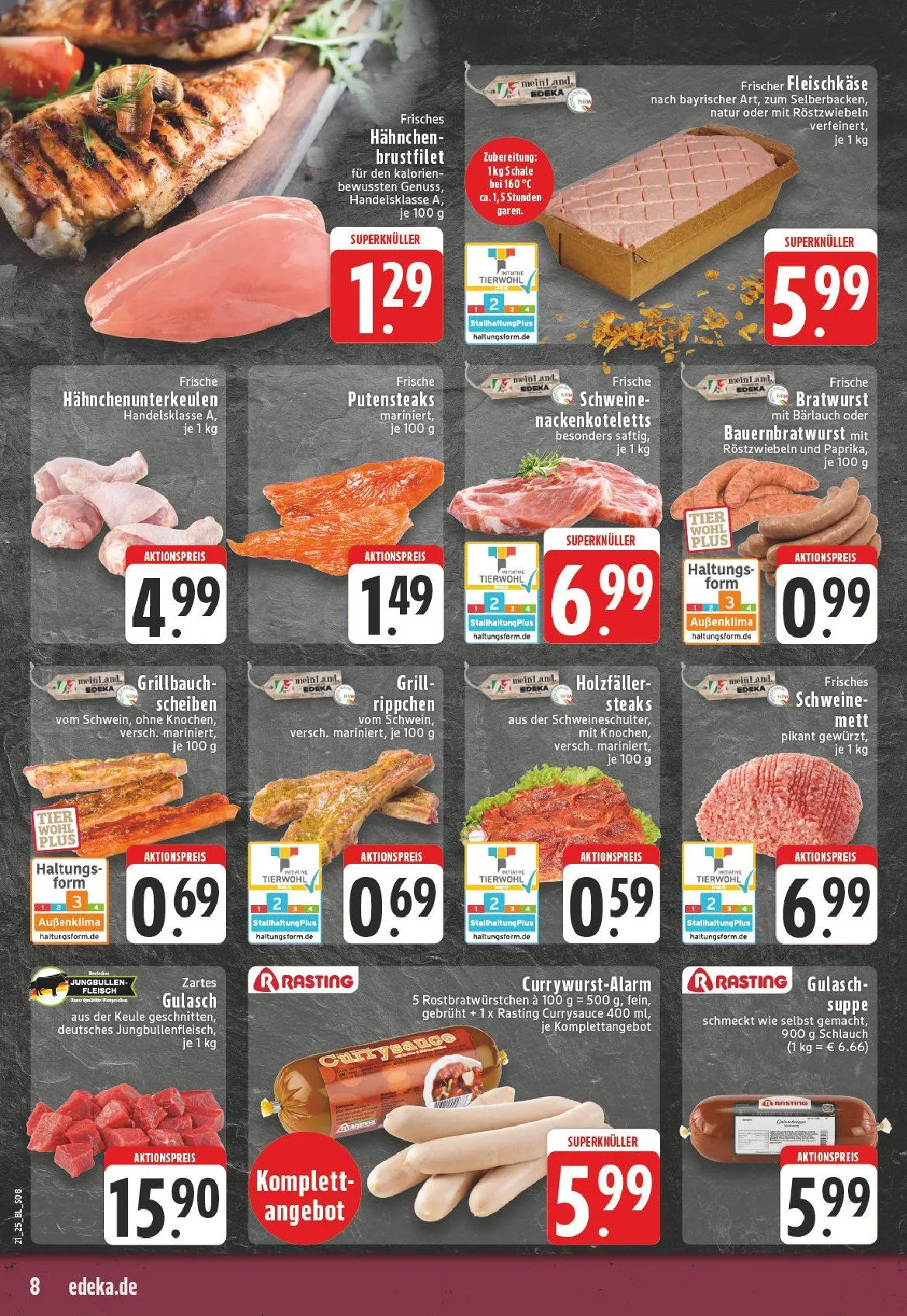 Edeka Prospekt von 19. Mai bis 24. Mai 2025 - Prospekt seite 8