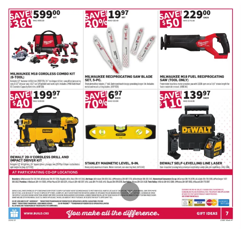Co-op Home Centre Sales from November 13 to November 19 2025 - flyer page 8