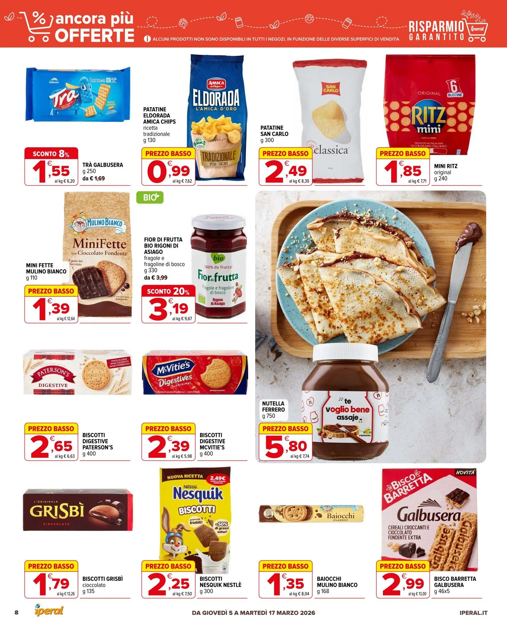  Iperal Volantino da 5 marzo a 17 marzo di 2026 - Pagina del volantino 8