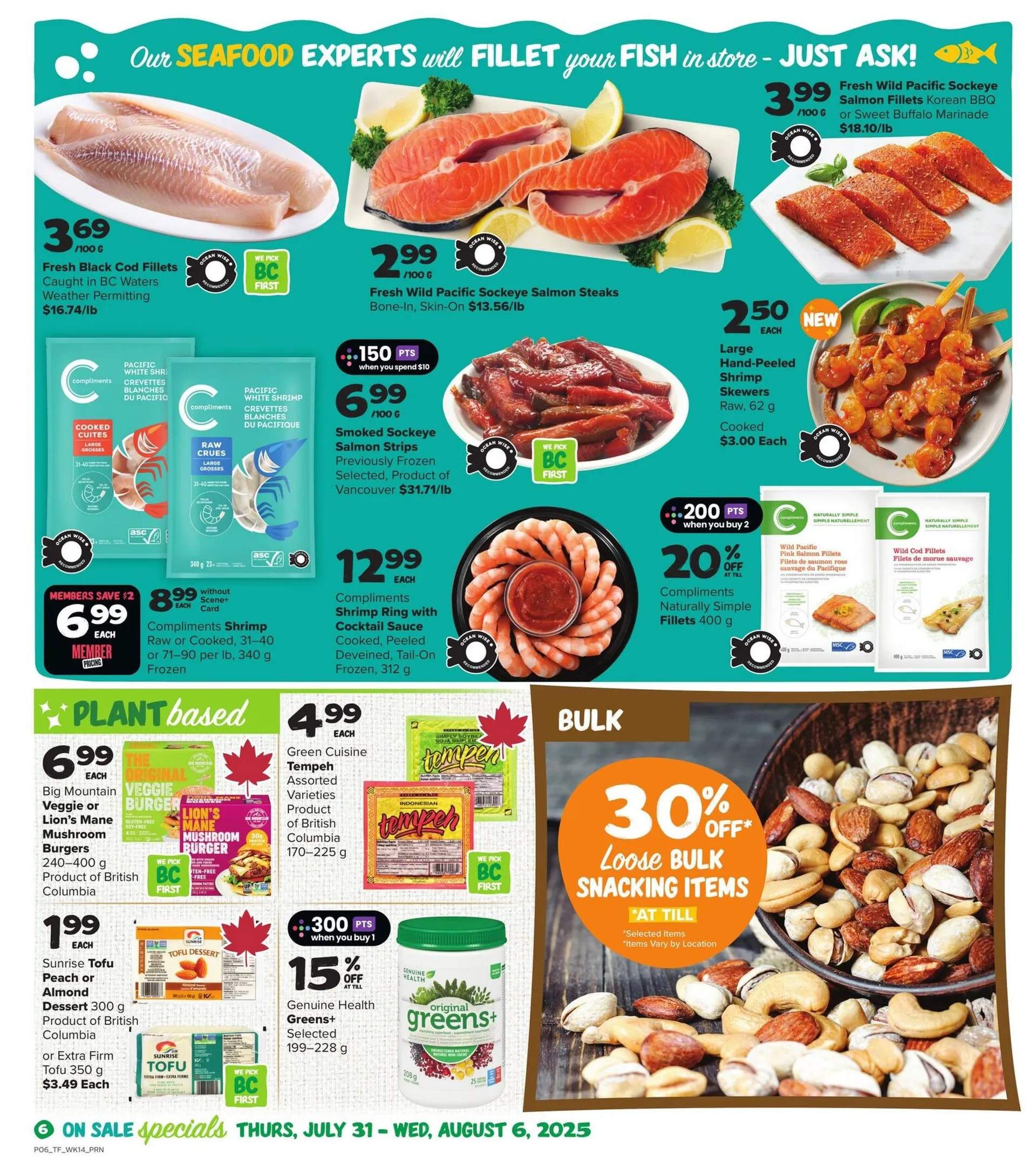 Thrifty Foods Sales from July 31 to August 6 2025 - flyer page 8