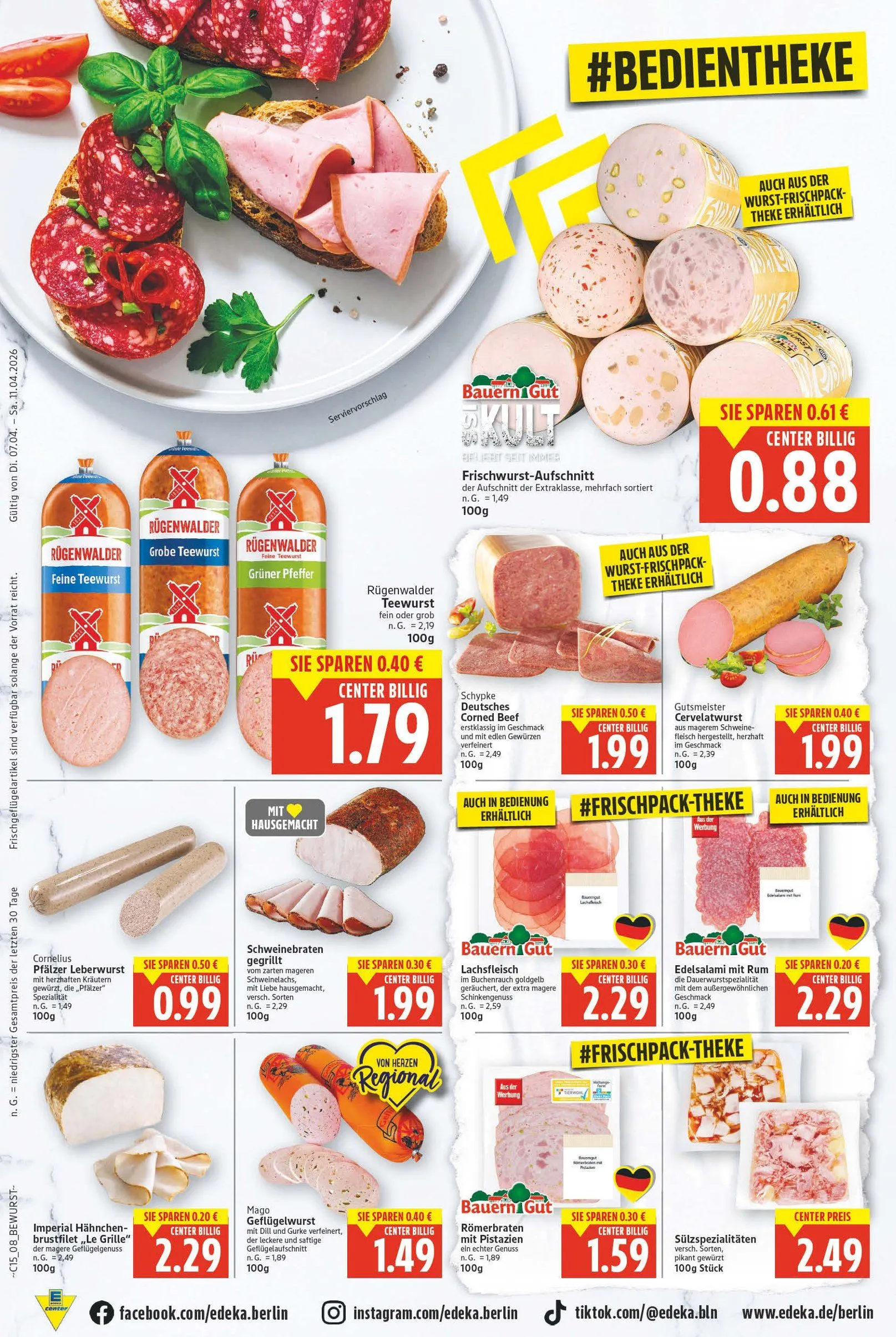 Edeka Angebote von 7. April bis 10. April 2026 - Prospekt seite 8