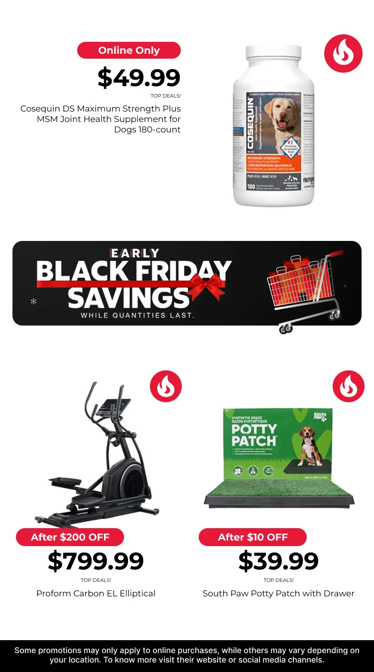 Black friday deals from November 18 to November 30 2025 - flyer page 7