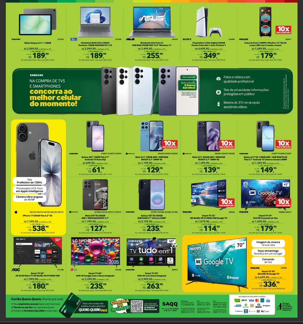 Encarte de Quero Quero Ofertas 1 de julho até 31 de julho 2026 - Pagina 8