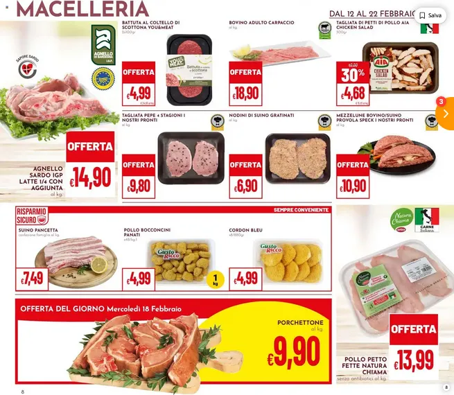  Volantini Pan da 12 febbraio a 22 febbraio di 2026 - Pagina del volantino 8