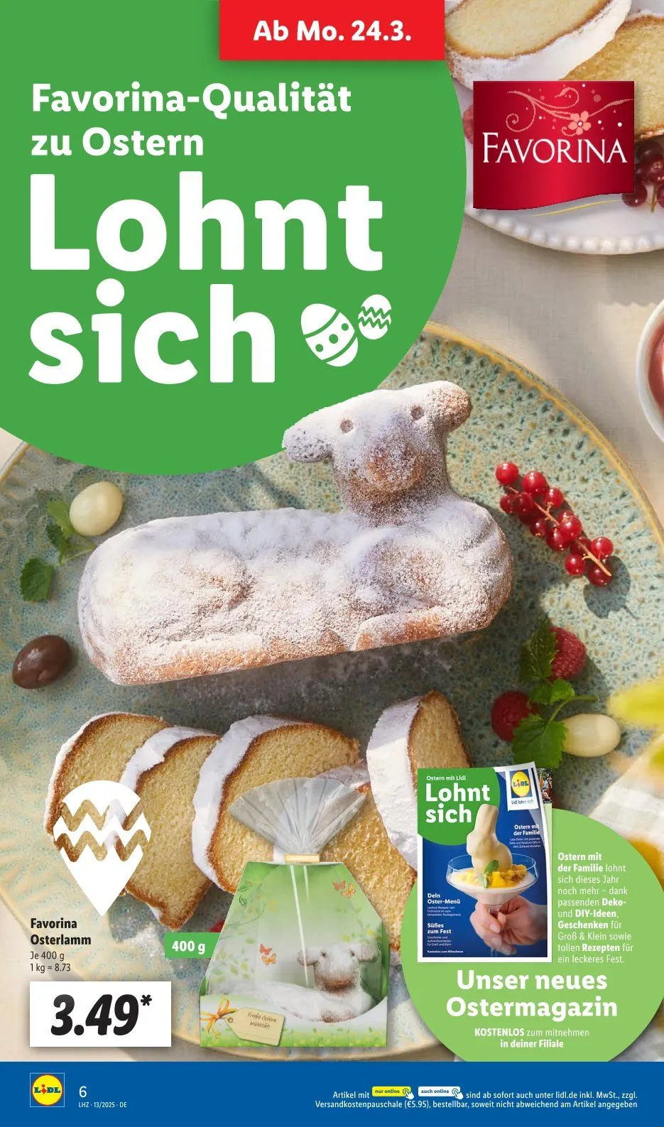 Lidl Prospekt von 24. März bis 29. März 2025 - Prospekt seite 8