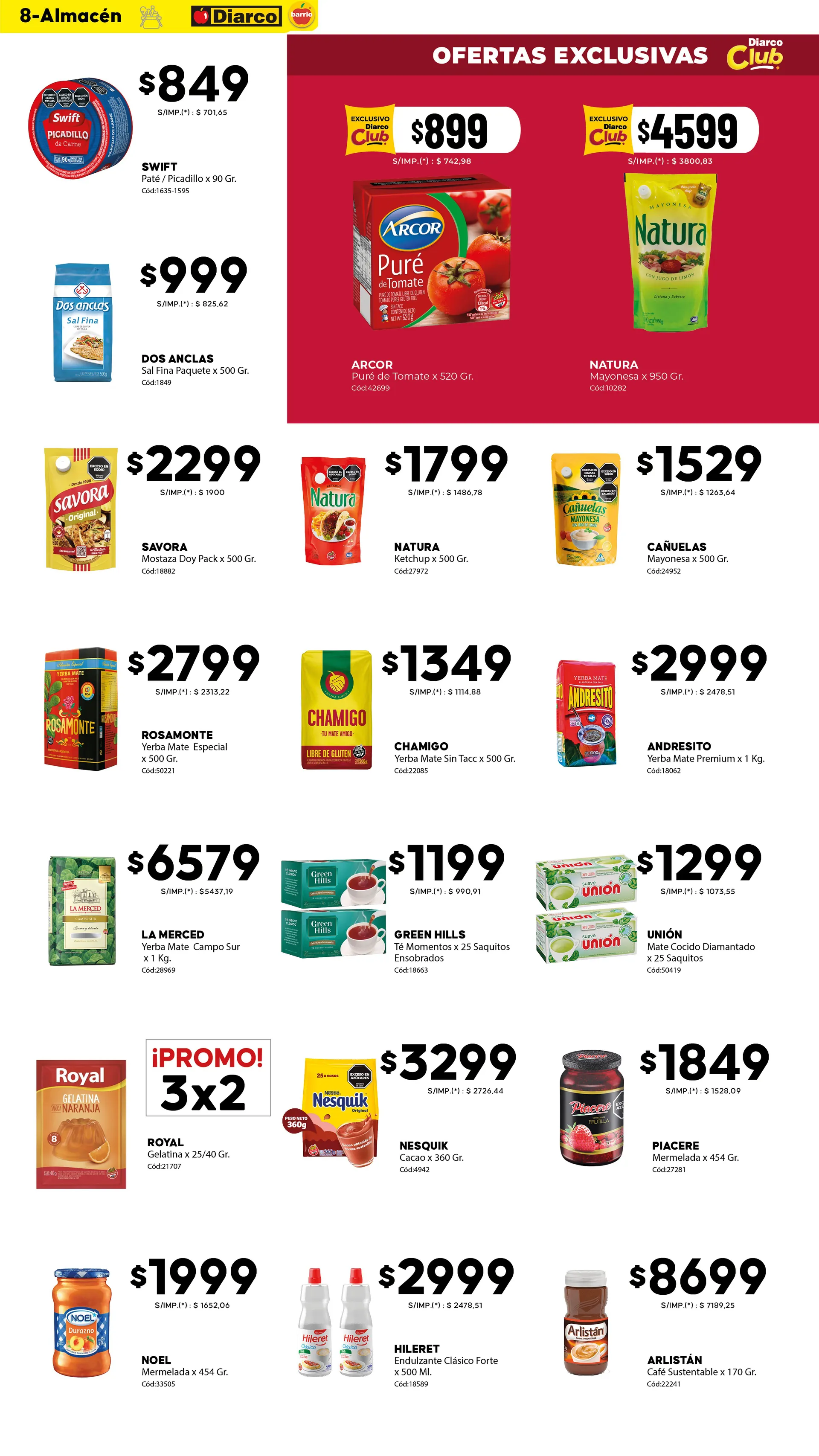 Ofertas de Diarco Ofertas 9 de febrero al 13 de febrero 2026 - Página 8 del catálogo