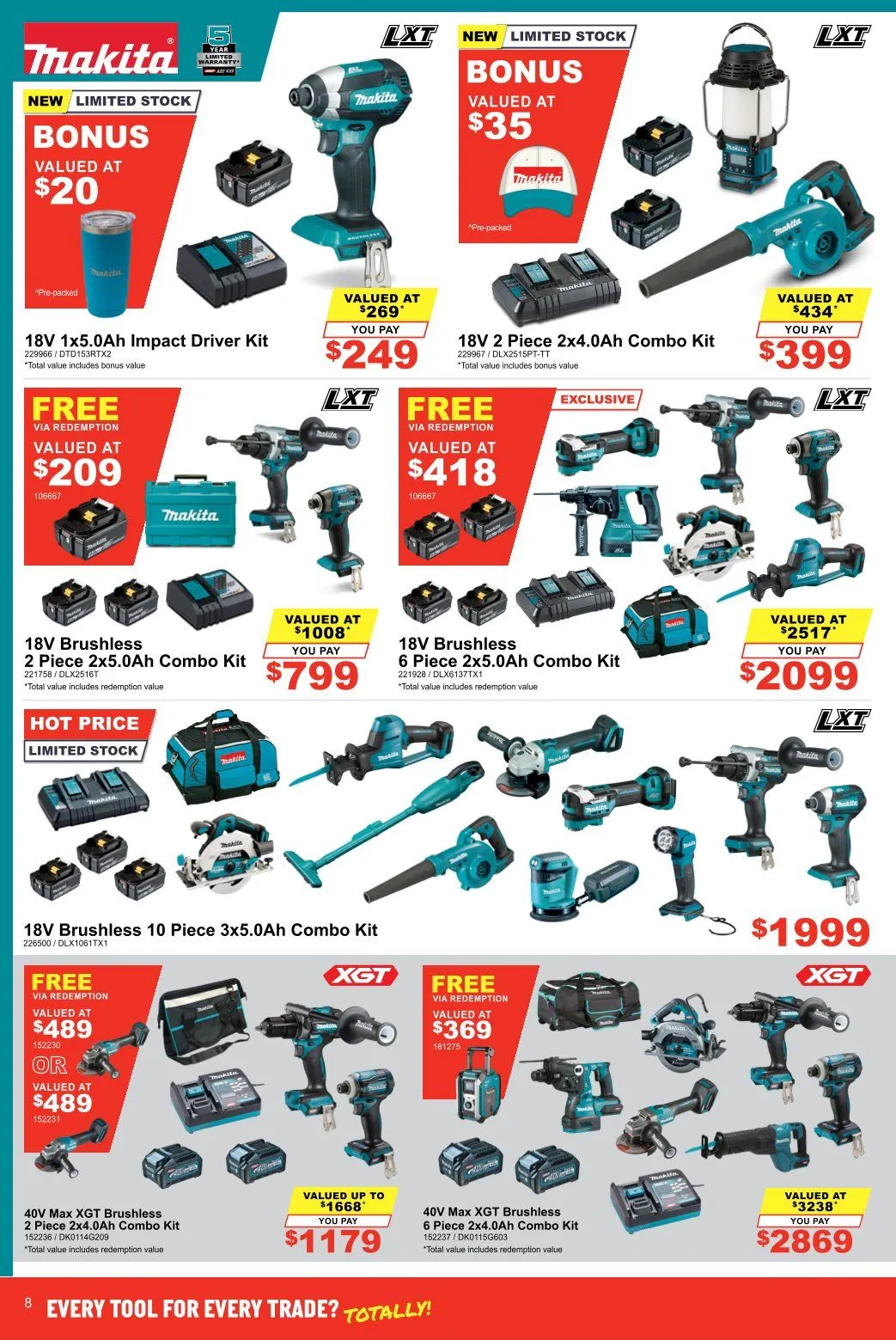 Total Tools catalogues - Weekly specials - Catalogue valid from 19 August to 7 September 2025 - page 8