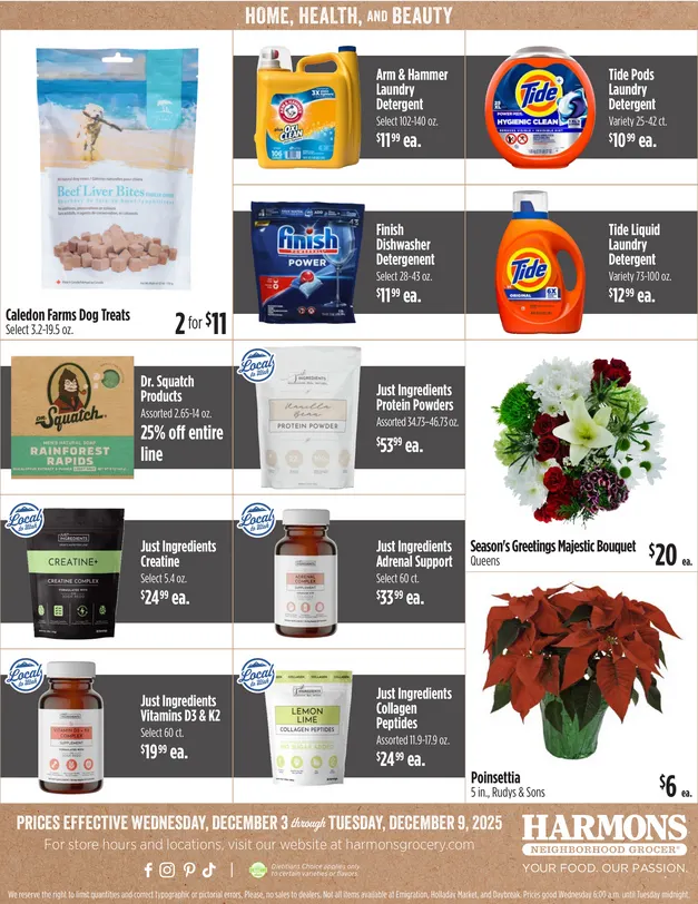 Weekly ad Harmons  Sales from December 3 to December 9 2025 - Page 8