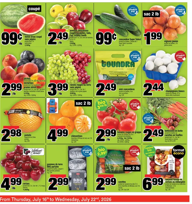 Super C Sales from July 16 to July 22 2026 - flyer page 8
