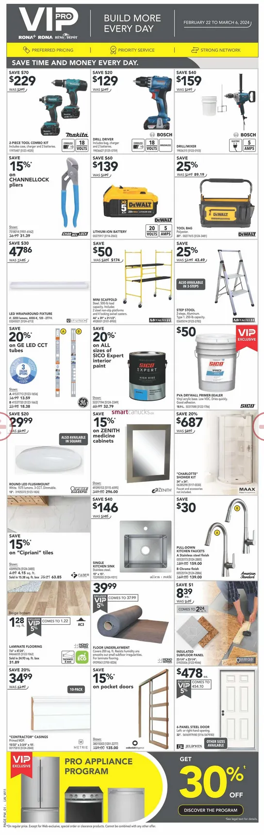  Lowe's flyers Sales from February 22 to March 6 2026 - flyer page 8
