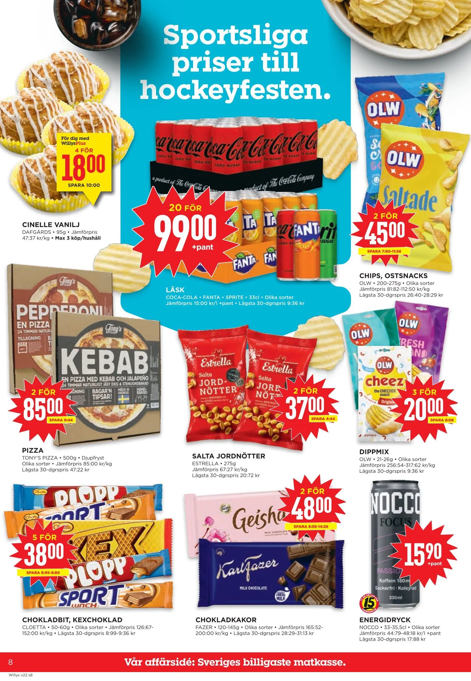 Willys Erbjudanden från 25 maj till 31 maj 2026 - Reklamblad sidor 8