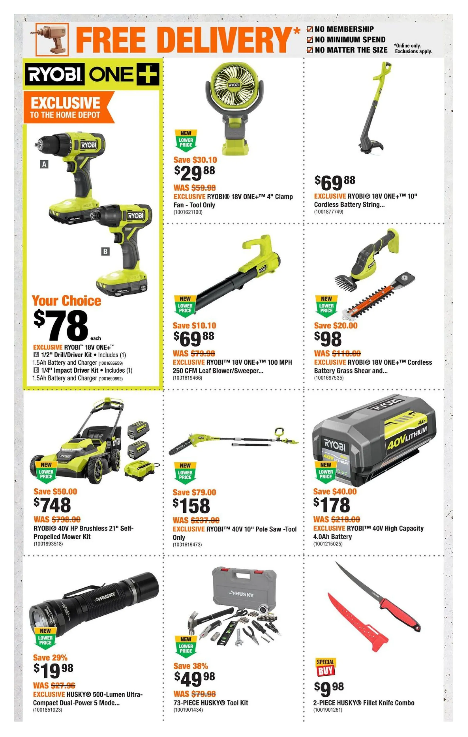 The Home Depot Deals from June 19 to July 2 2025 - flyer page 6