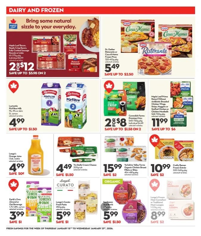 Longo ´s  Sales from January 15 to January 21 2026 - flyer page 8