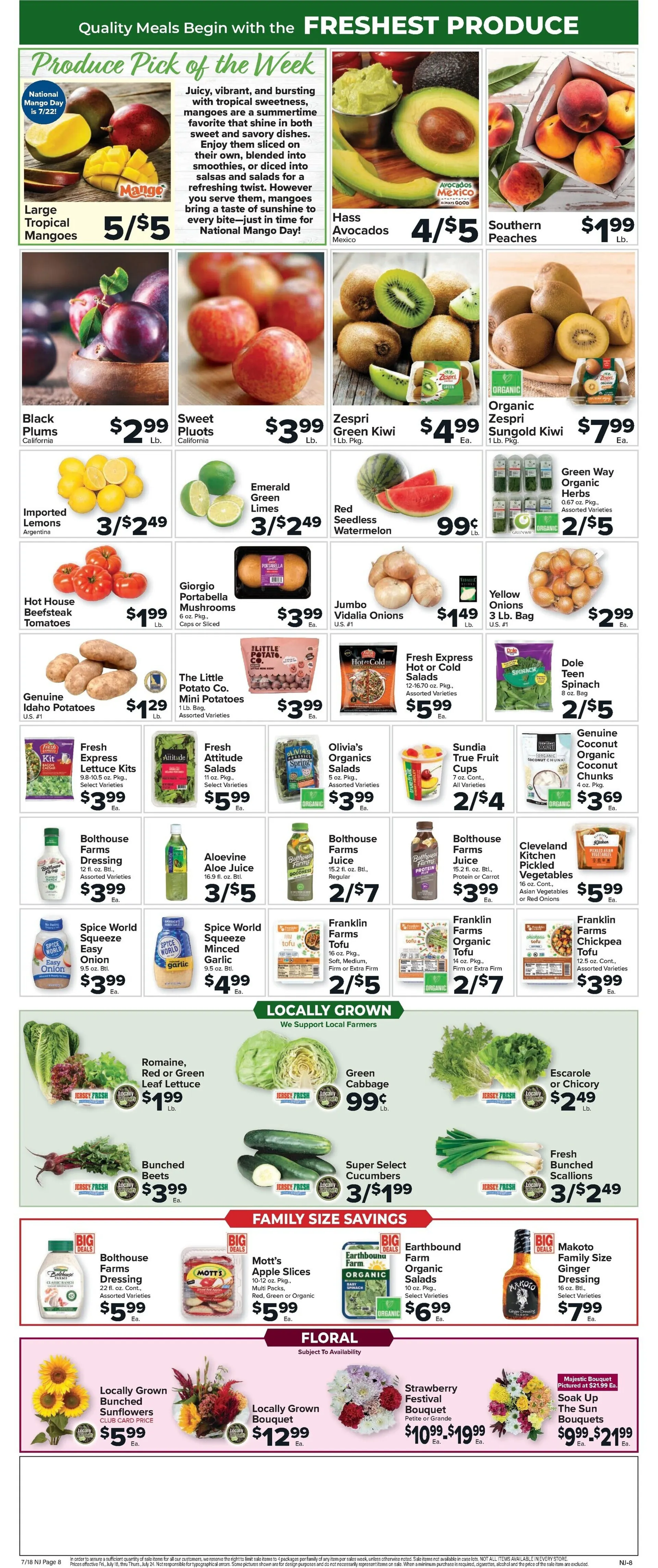 Weekly ad Foodtown Sales from July 18 to July 24 2025 - Page 7