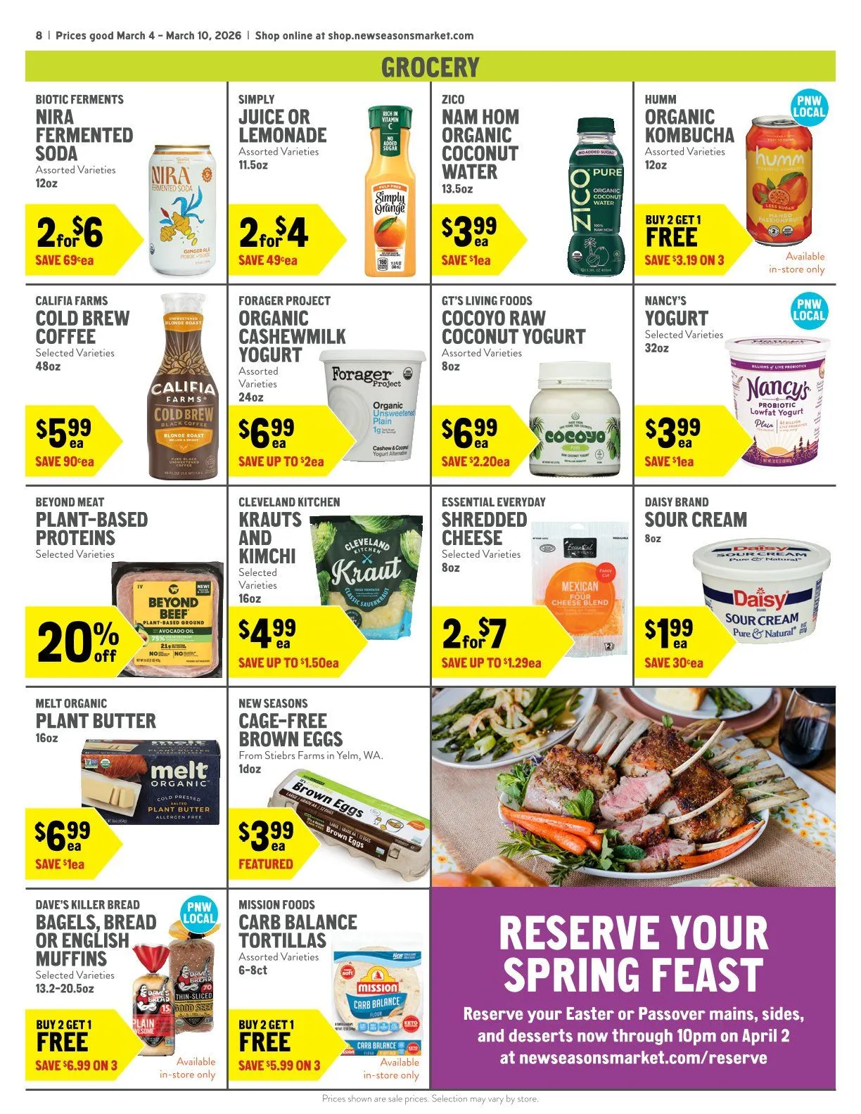 Weekly ad New Seasons Market Sales from March 4 to March 10 2026 - Page 8