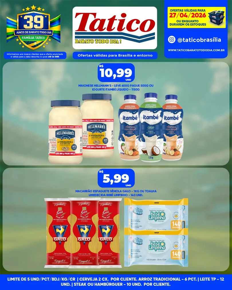 Encarte de  TATICO Ofertas 27 de abril até 27 de abril 2026 - Pagina 8