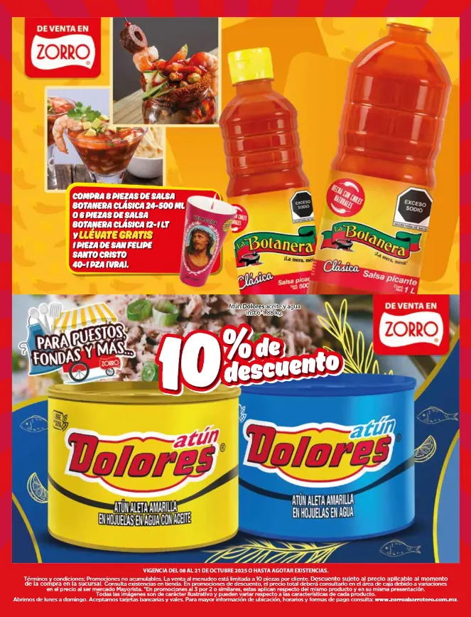 Catálogo de Zorro catálogos y ofertas 8 de octubre al 21 de octubre 2025 - Pagina 8