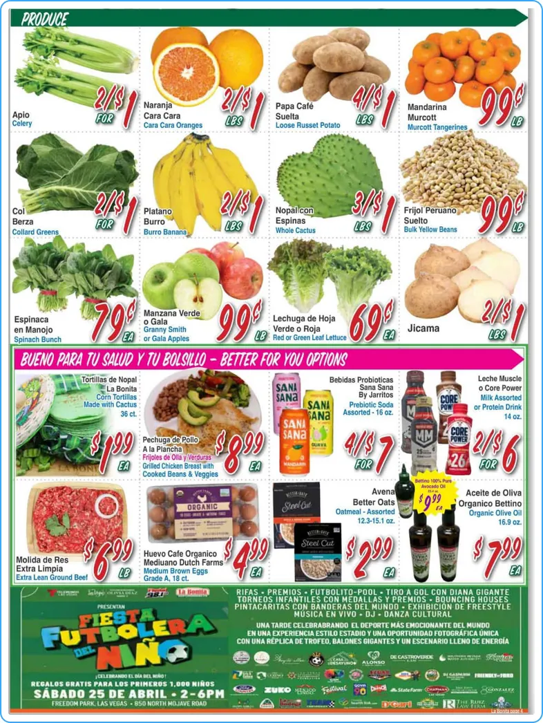 Weekly promotion La Bonita Supermarkets Sales spanning from April 8 to April 14 2026 - Page 8 for Catalogue 365