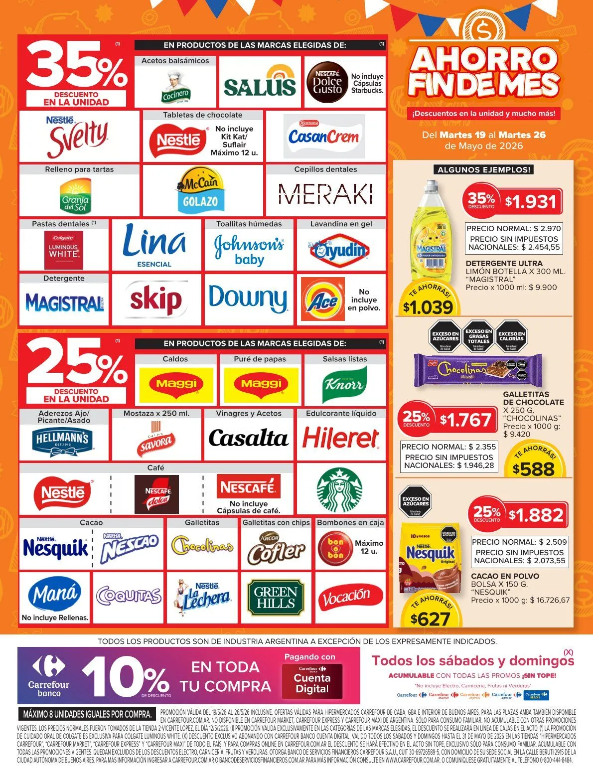 Ofertas de  Ofertas Carrefour  19 de mayo al 26 de mayo 2026 - Página 8 del catálogo