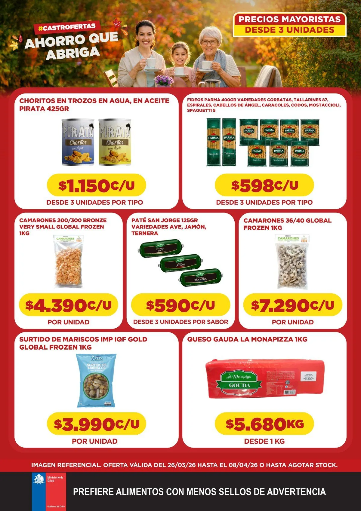 Catálogo de Comercial Castro Ofertas 1 de abril al 30 de abril 2026 - Página 8