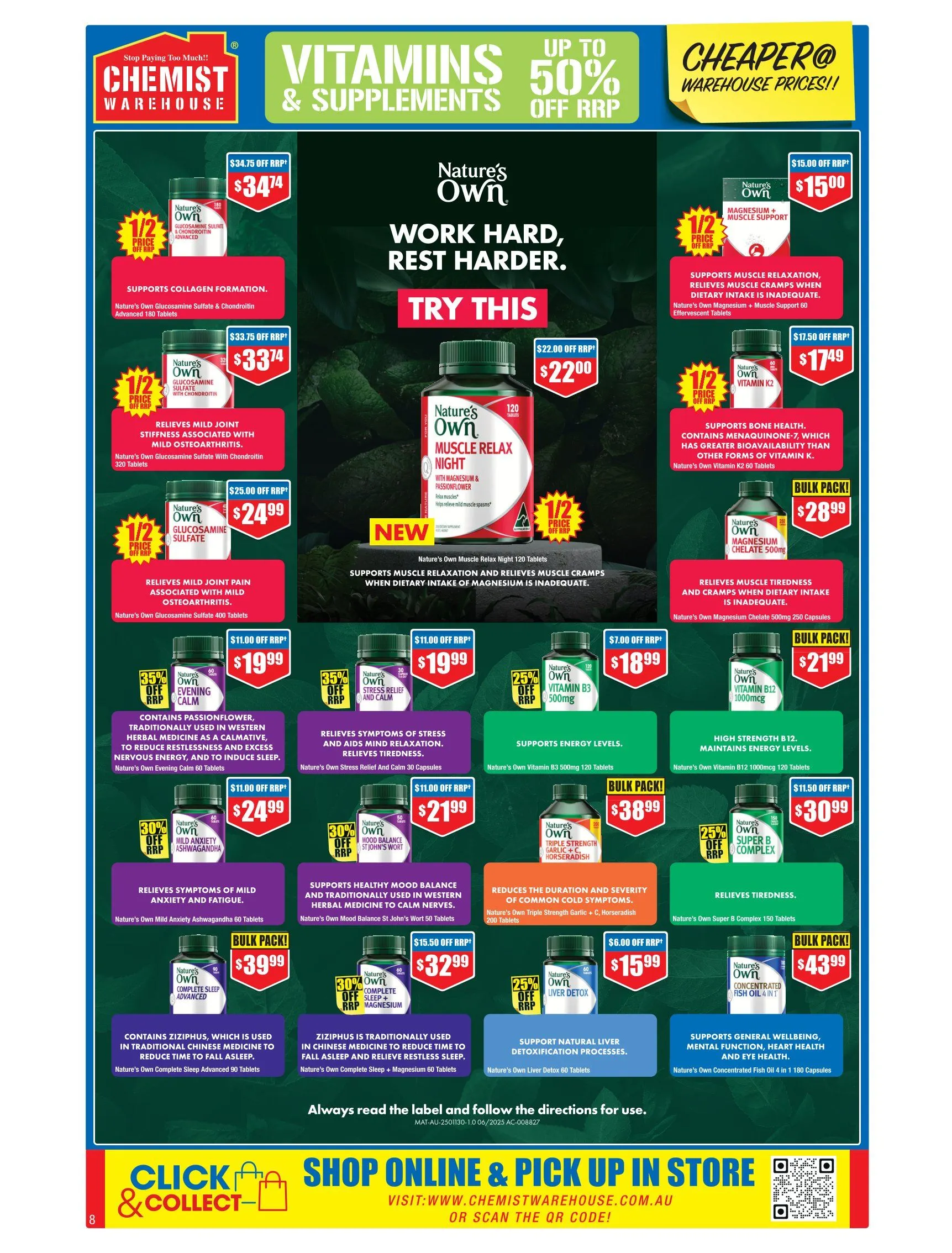 Chemist Warehouse Catalogues - Catalogue valid from 21 August to 7 September 2025 - page 8