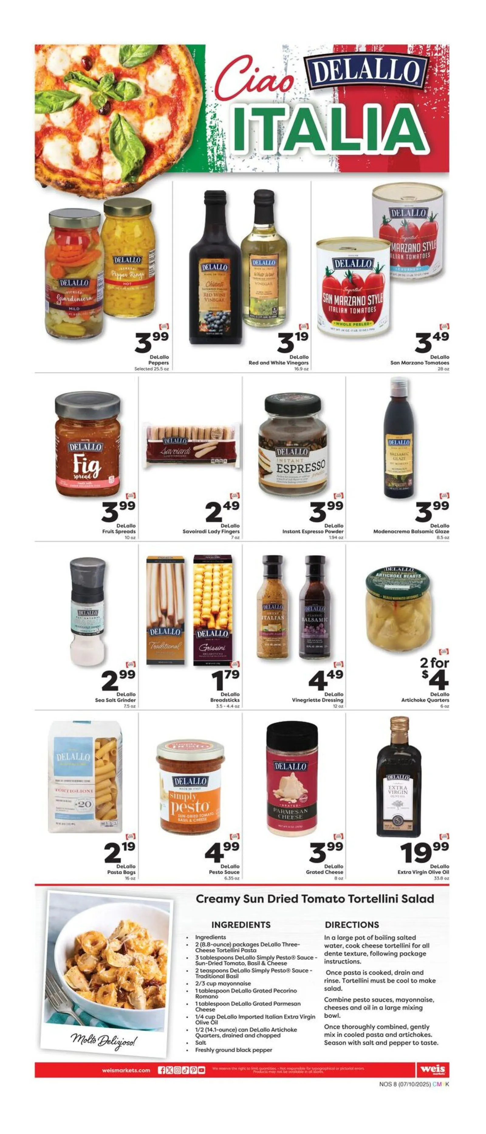 Weekly ad Weis Sales from July 10 to August 20 2025 - Page 8