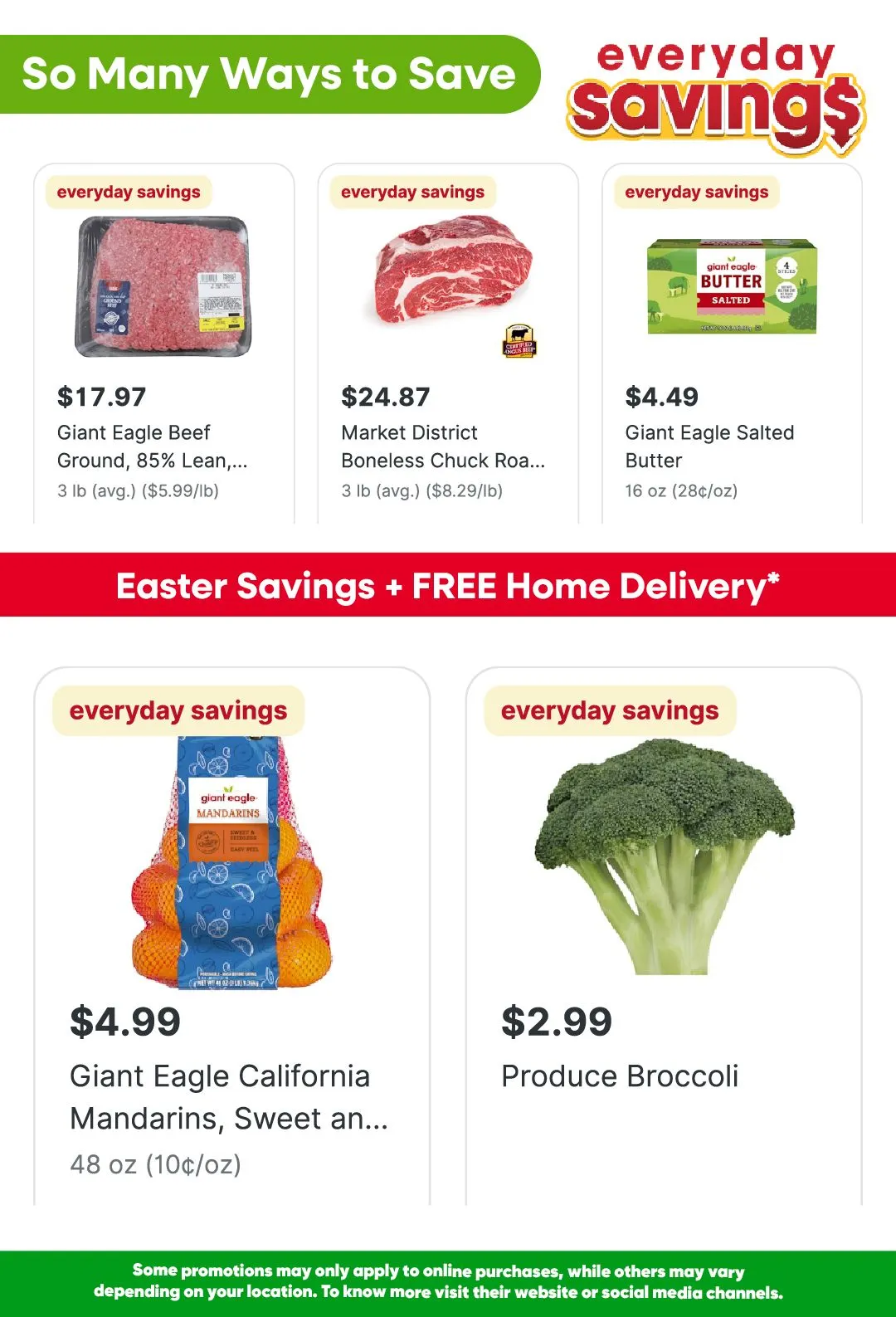 Weekly ad Giant Eagle Weekly Ad from April 9 to April 23 2025 - Page 8