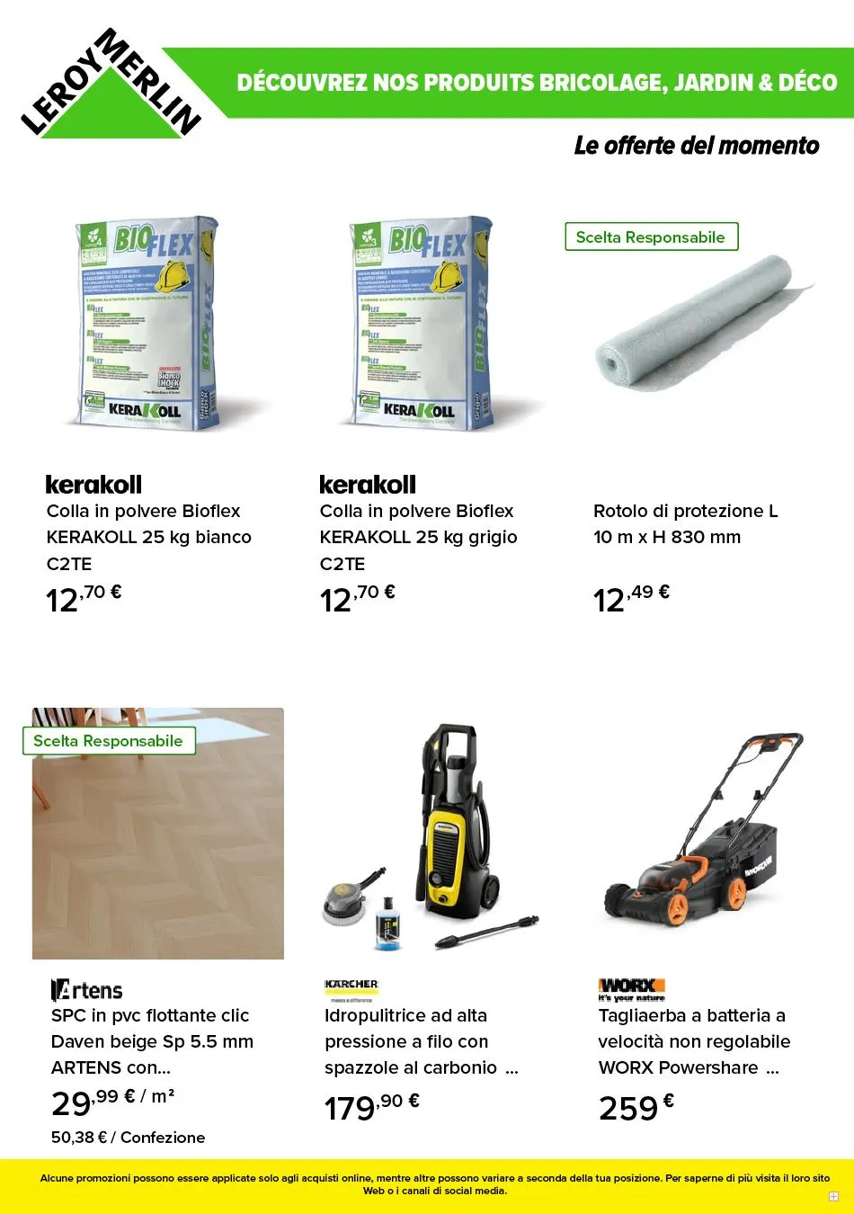 Leroy Merlin Offerte settimanali! da 5 maggio a 19 maggio di 2025 - Pagina del volantino 7