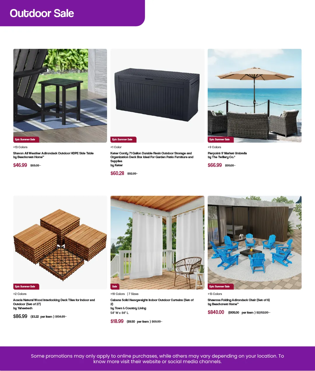 Weekly ad Wayfair Big Discounts from June 13 to July 1 2025 - Page 7