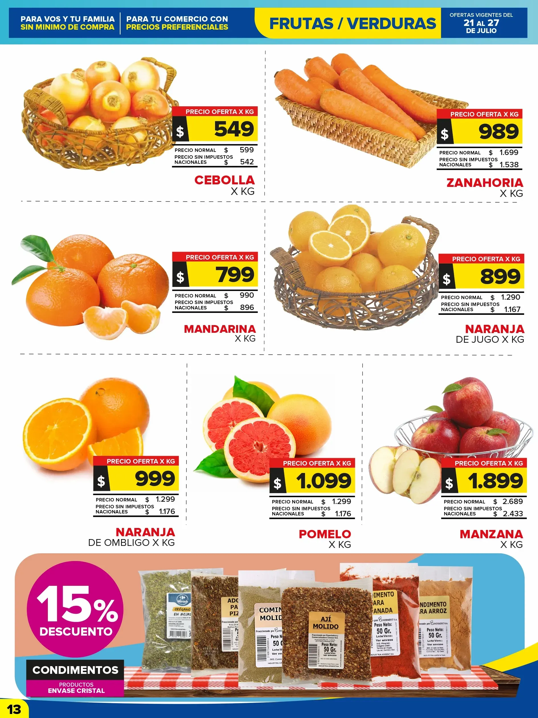 Ofertas de Ofertas Carrefour  21 de julio al 27 de julio 2025 - Página 8 del catálogo