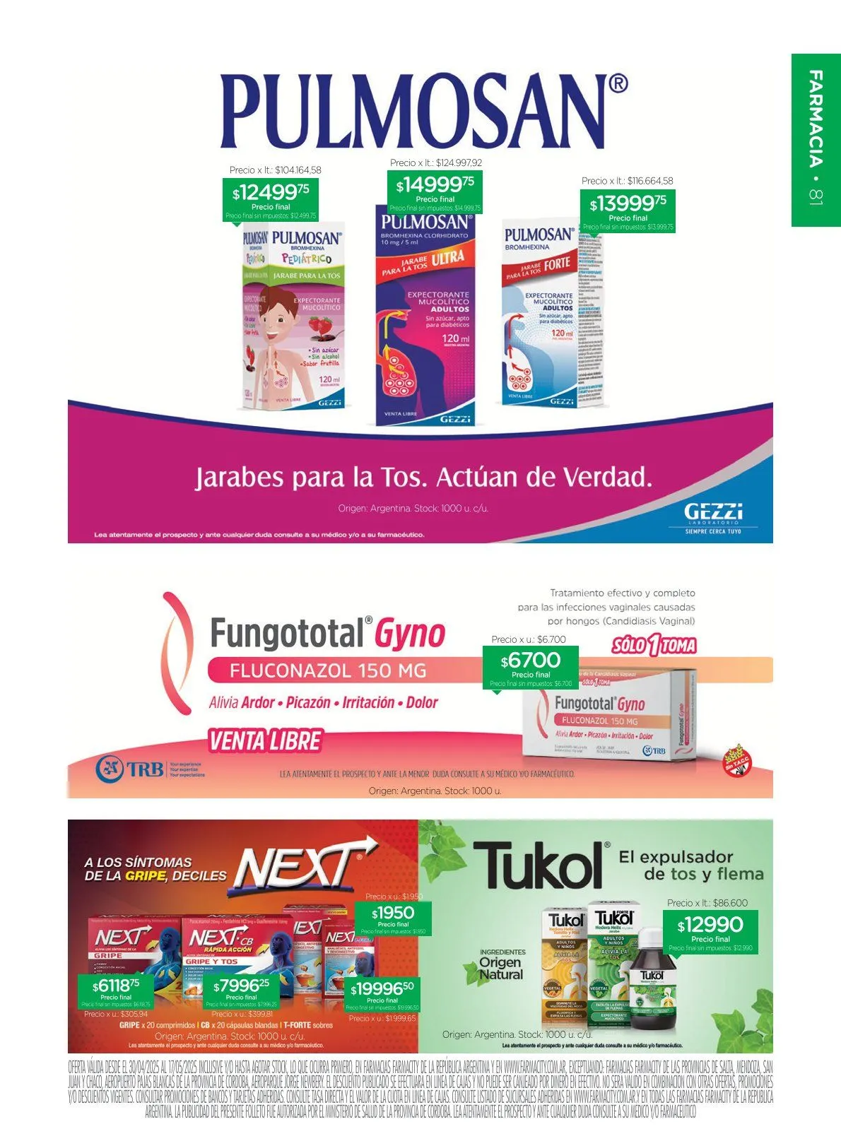 Ofertas de Farmacity Ofertas 6 de mayo al 17 de mayo 2025 - Página 84 del catálogo